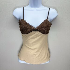 NWT Wet Seal Babydoll Lace Top Size Small Grunge Whimsi Fairy Delicate Romantic